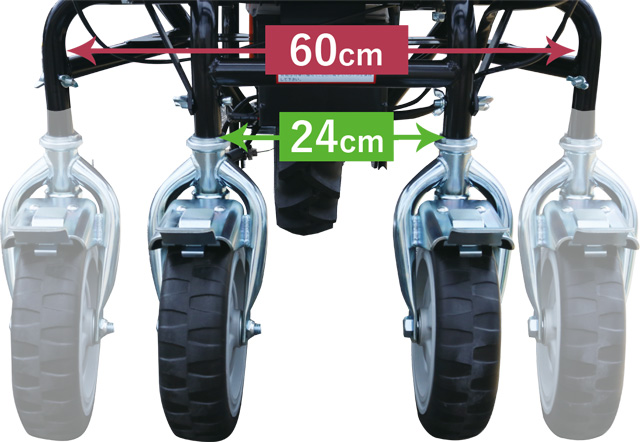 3-wheel electric carrier tire