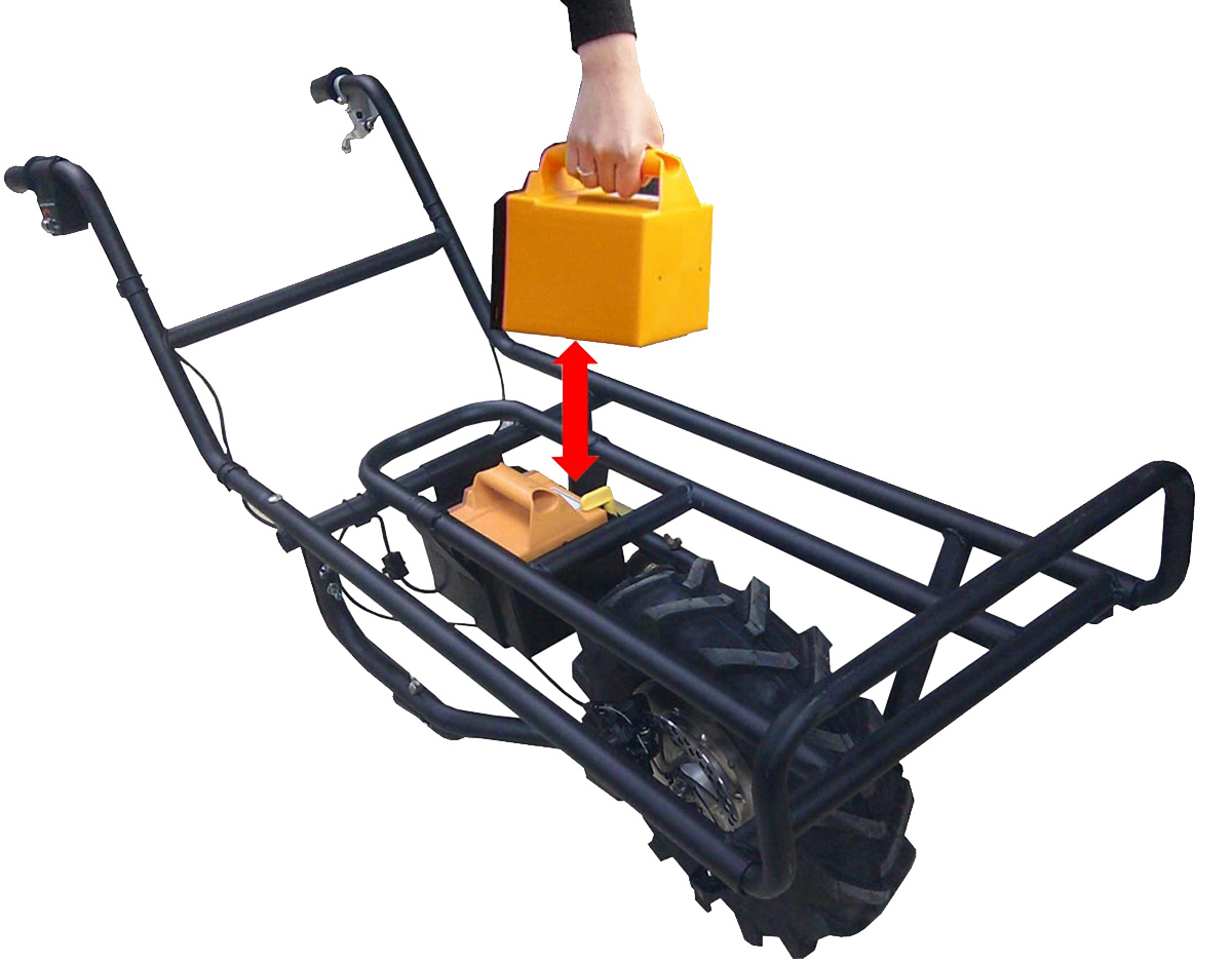 1 wheel electric carrier